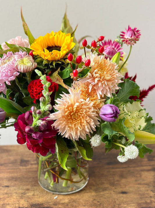 Thanksgiving - Large Vase Arrangement