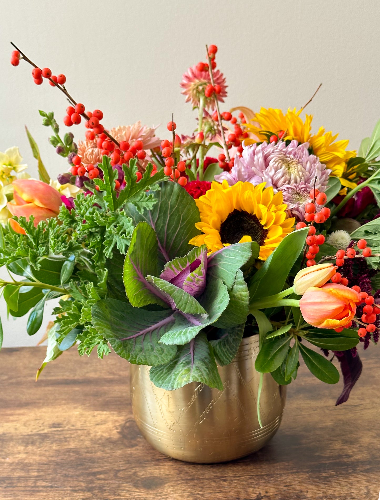 Thanksgiving - Extra Large Vase Arrangement