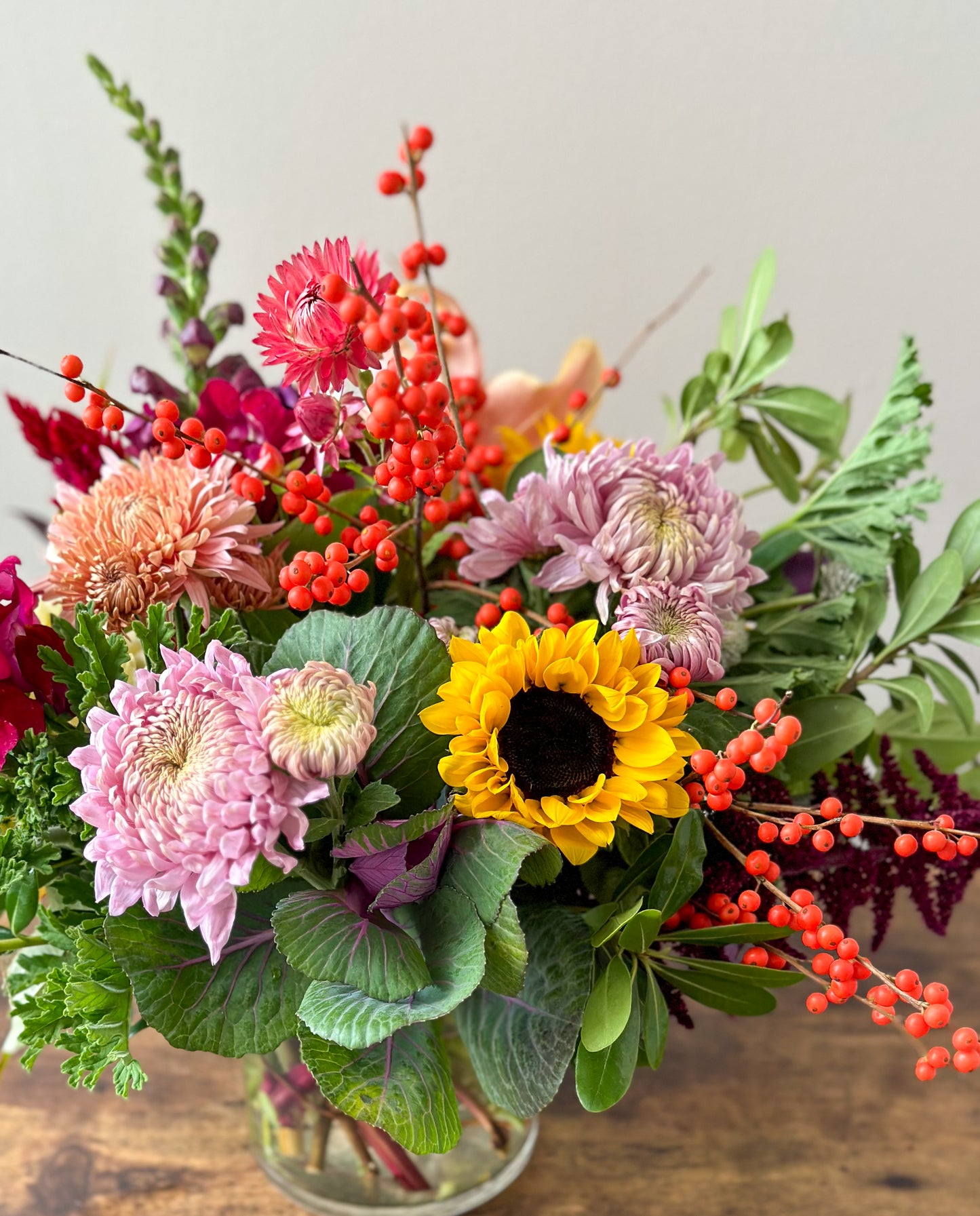 Thanksgiving - Extra Large Vase Arrangement